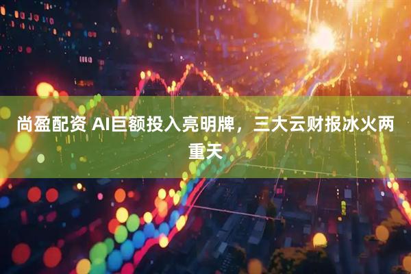 尚盈配资 AI巨额投入亮明牌，三大云财报冰火两重天