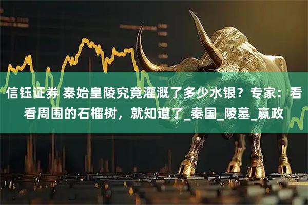 信钰证券 秦始皇陵究竟灌溉了多少水银？专家：看看周围的石榴树，就知道了_秦国_陵墓_嬴政